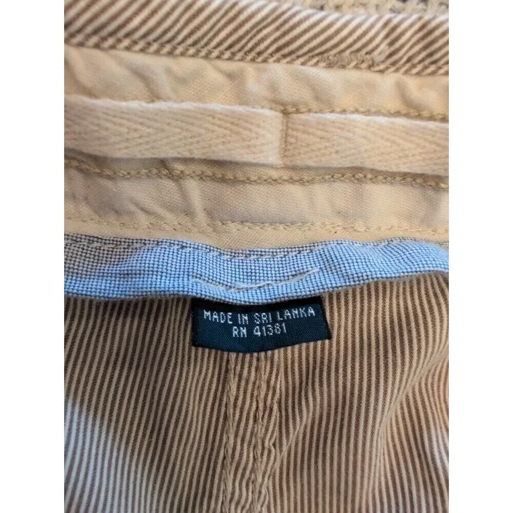Vintage Polo Ralph Lauren Pin Striped Supply Cargo Shorts Men's 36 Baggy Y2K